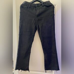 Elegant Black Flare Women's Jeans
